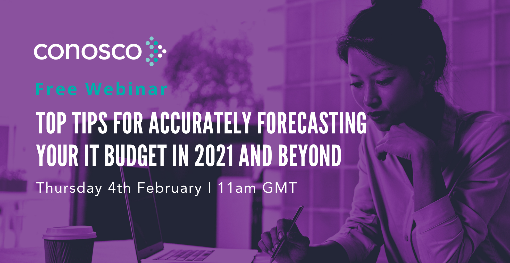 IT Budgeting Webinar: Thursday 4th February 2021